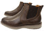 Nunn Bush By Florsheim Mens EE Extra Wide Griff Plain Toe Chelsea Boot