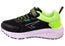 Sfida Prota Kids Boys Adjustable Strap Athletic Shoes Black Lime