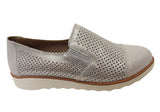 CC Resorts Andrea Womens Comfortable Leather Casual Flats