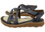 Born Trinidad Sport Womens Leather Sandals With Cushioned Footbed