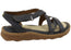 Born Trinidad Sport Womens Leather Sandals With Cushioned Footbed