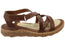 Born Trinidad Sport Womens Leather Sandals With Cushioned Footbed