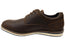 Nunn Bush By Florsheim Mens EE Extra Wide Circuit Plain Leather Shoes