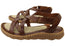 Born Trinidad Sport Womens Leather Sandals With Cushioned Footbed
