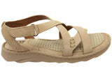 Born Trinidad Sport Womens Leather Sandals With Cushioned Footbed