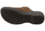 Born Avoca Womens Cushioned Comfort Footbed Leather Platform Clogs