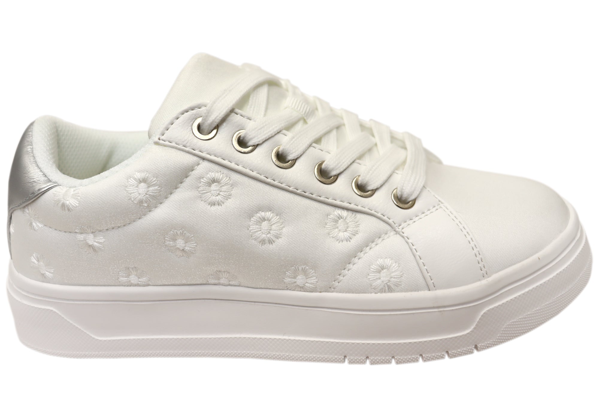 White Silver Patch