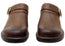Born Avoca Womens Cushioned Comfort Footbed Leather Platform Clogs