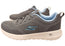 Skechers Womens GO Walk Joy Violet Comfortable Shoes Grey Blue