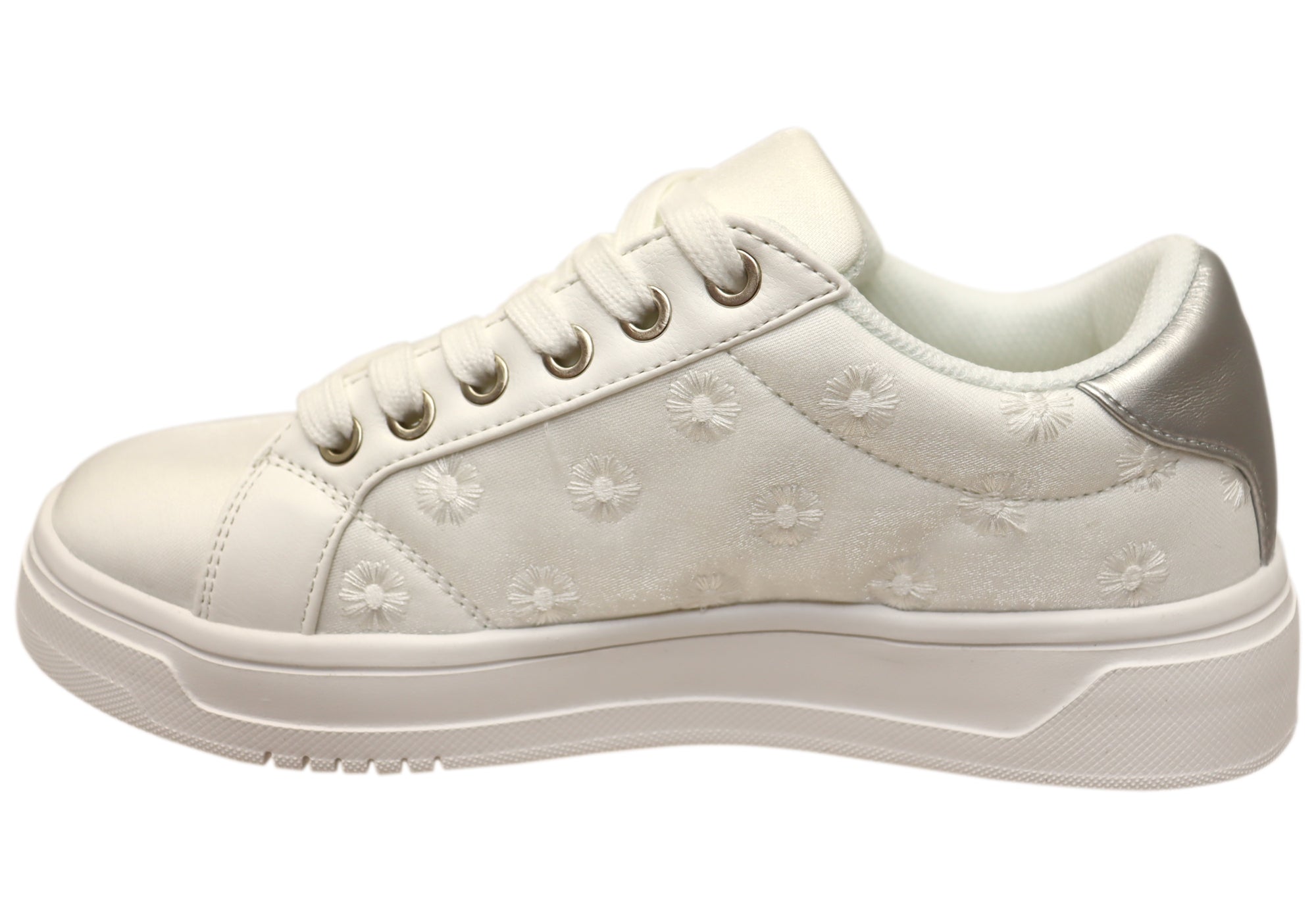White Silver Patch