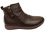 Scholl Orthaheel Nina II Womens Comfort Supportive Leather Ankle Boots