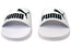 Puma Mens Popcat 20 Comfortable Slides Sandals White Puma Black