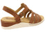 Born Marni Womens Leather Sandals With Comfortable Cushioned Footbed