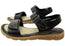 Born Tabra Womens Leather Sandals With Cushioned Comfortable Footbed