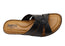 Born Rosario Womens Cushioned Comfort Footbed Leather Slides Sandals
