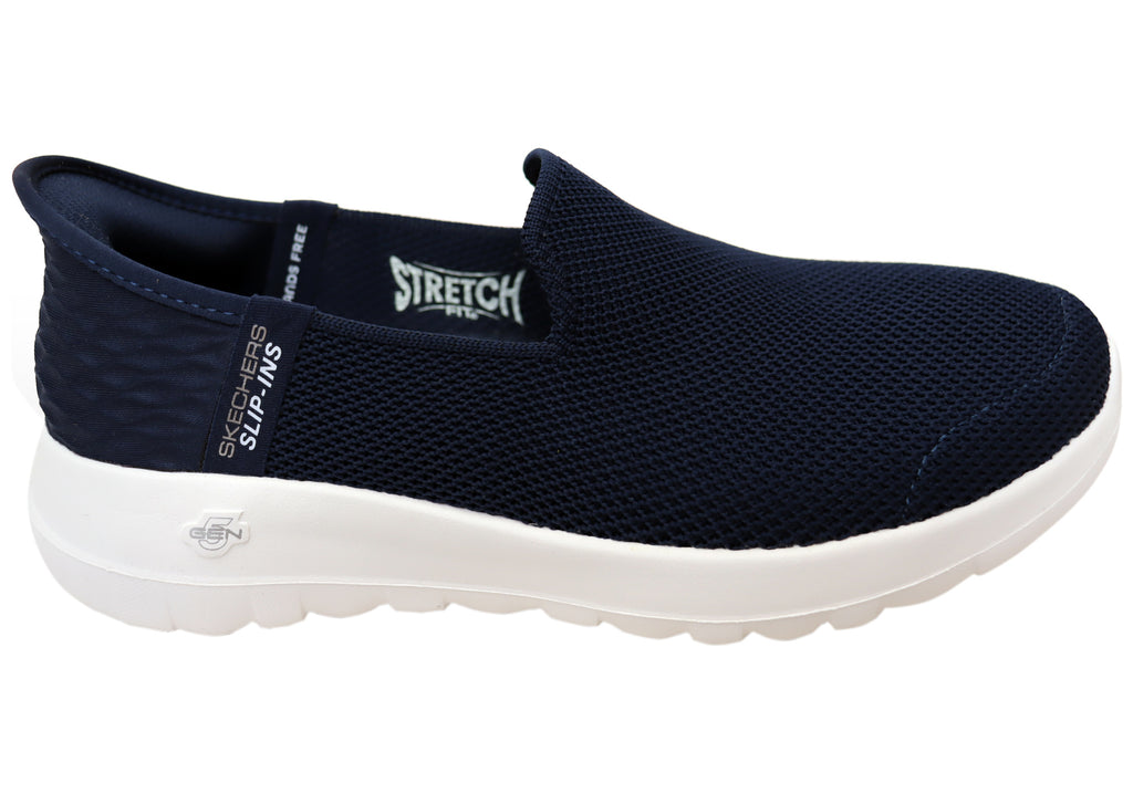Memory Foam Skechers Go Walk Womens Skechers Womens Slip Ins GOwalk Joy Vela Comfortable Shoes