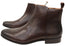 Florsheim Mens EE Extra Wide Leather Centurion Plain Toe Boots