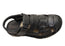 Born Mens Cabot III Leather Closed Toe Sandals With Comfort Footbed