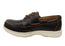 Born Mens Leather Mariner 3 Eye Boat Shoes With Comfortable Footbed