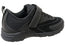 Harrison Nifty Kids Adjustable Strap Athletic Shoes Blackout