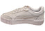 Puma Carina Mia Womens Comfortable Sneakers White Puma Gold