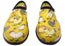 Sloggers Comfortable Womens Splash Shoes Yellow Chicken