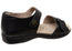 Homyped Dream Active Womens Extra Wide Comfortable Leather Sandals