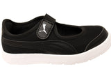 Puma Courtflex V3 Lina V PS Kids Girls Comfortable Mary Jane Shoes