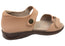 Homyped Dream Active Womens Extra Wide Comfortable Leather Sandals