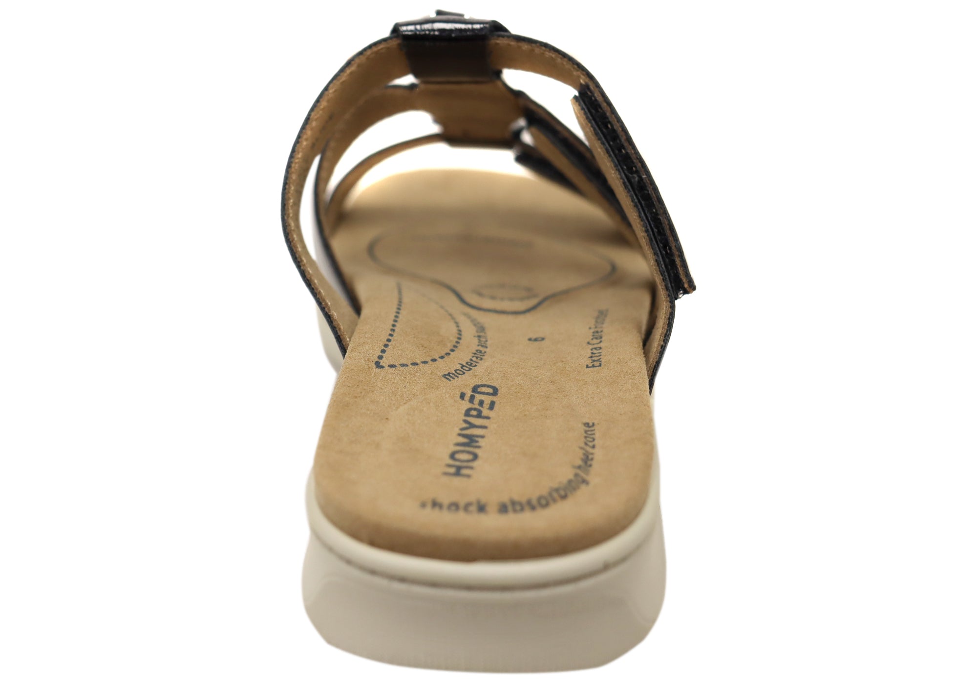 Black Patent Silver