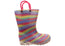 Jellies Rainbow Stripe Lights Baby Toddler Kids Light Up Gumboots