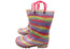 Jellies Rainbow Stripe Lights Baby Toddler Kids Light Up Gumboots