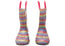 Jellies Rainbow Stripe Lights Baby Toddler Kids Light Up Gumboots