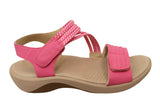 Homyped Womens Niche Strap Over Comfortable Adjustable Sandals