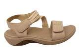 Homyped Womens Niche Strap Over Comfortable Adjustable Sandals