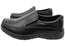 Woodlands Mens Shortall Black Comfortable Slip On Shoes