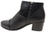 Homyped Empress Block Heel Womens Wide Fit Ankle Boots