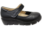 Scholl Orthaheel Womens Leather Comfortable Gracie Mary Jane Shoes