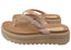 Pegada Fable Womens Comfortable Brazilian Platform Thongs Sandals