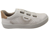 Pegada Marigold Womens Comfortable Leather Shoes Made In Brazil