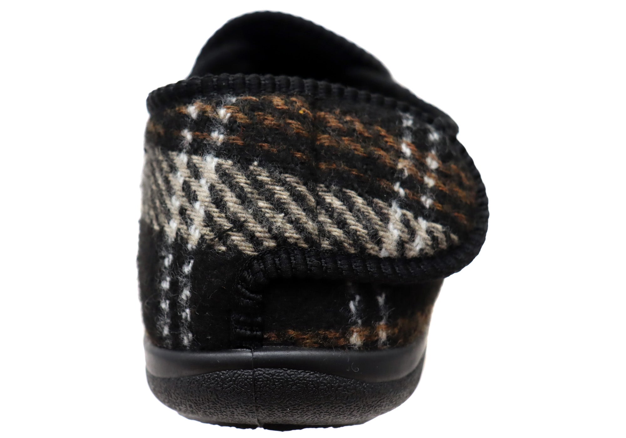Brown White Check