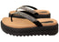 Pegada Fable Womens Comfortable Brazilian Platform Thongs Sandals