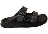 Pegada Cosmo Mens Comfortable Adjustable Slide Sandals Made In Brazil