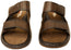 Pegada Thorne Mens Comfortable Leather Slide Sandals Made In Brazil