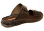 Pegada Ashton Mens Comfortable Leather Slide Sandals Made In Brazil