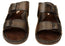 Pegada Ashton Mens Comfortable Leather Slide Sandals Made In Brazil