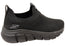 Skechers Mens BOBS Sport B Flex Frigid Edge Comfortable Slip On Shoes