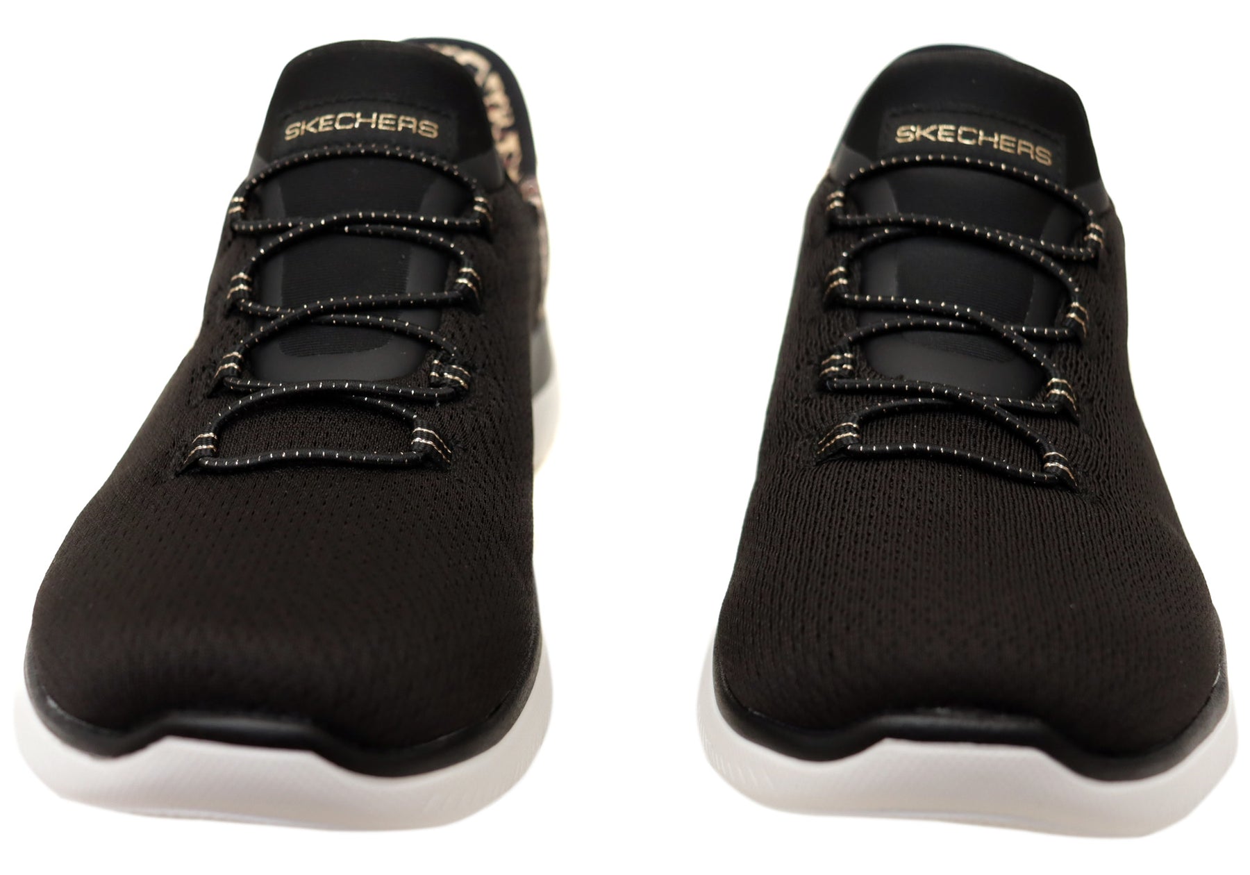Skechers Womens Slip Ins Summits Leopard Chic Shoes – Brand House