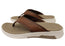 Pegada Lachlan Mens Comfortable Leather Thongs Sandals Made In Brazil