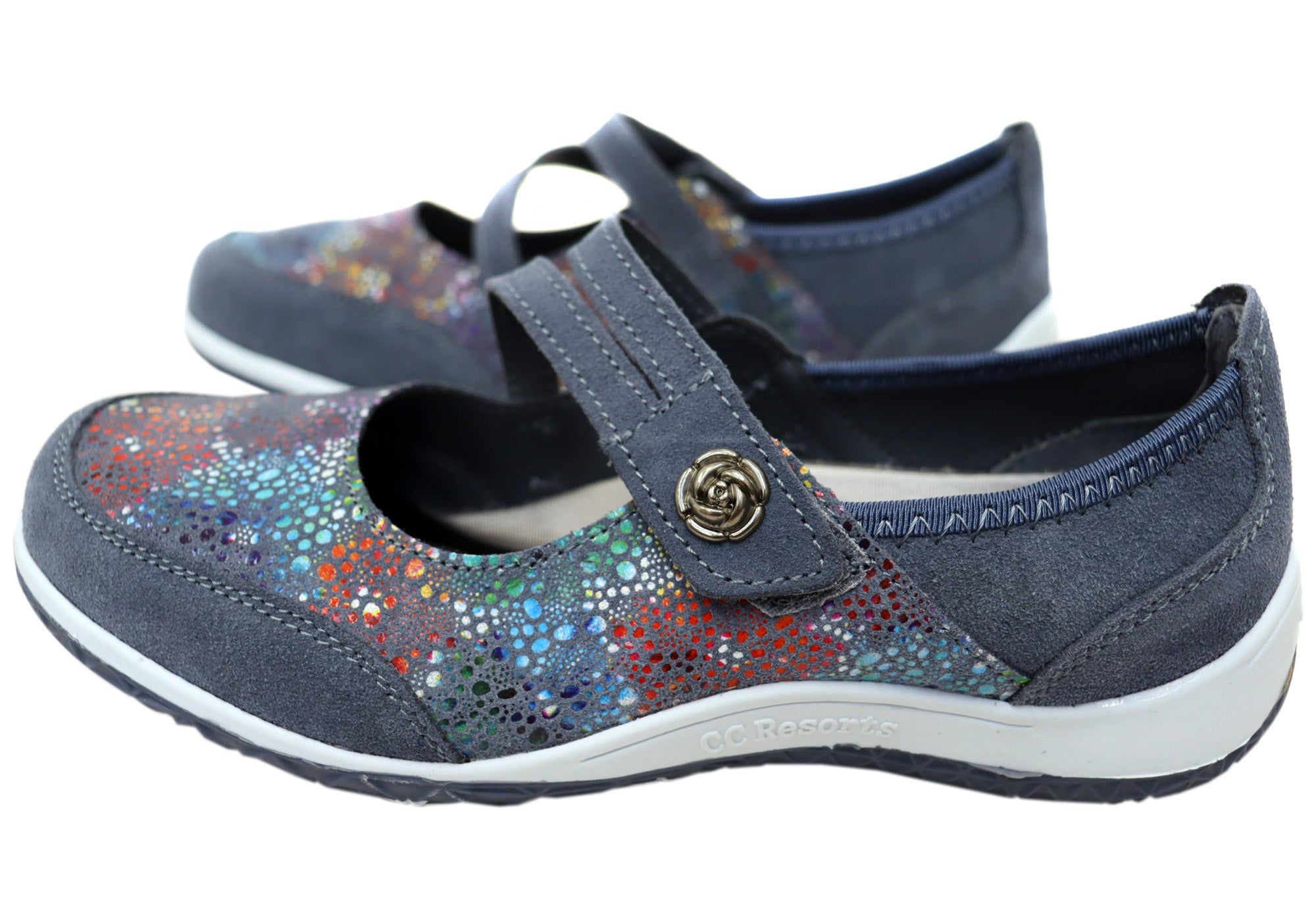 Navy Floral
